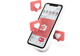 آیکون موبایل آدرس اینستاگرام