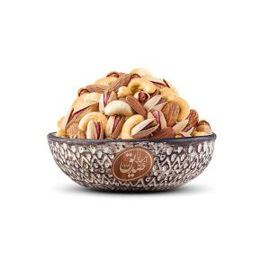 Super roasted three kernel nuts، آجیل سه مغز اعلا بوداده