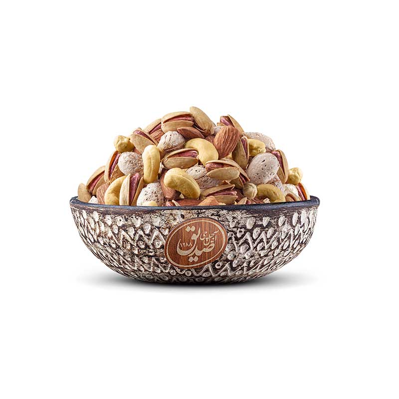 Four roasted nuts، آجیل چهار مغز بوداده