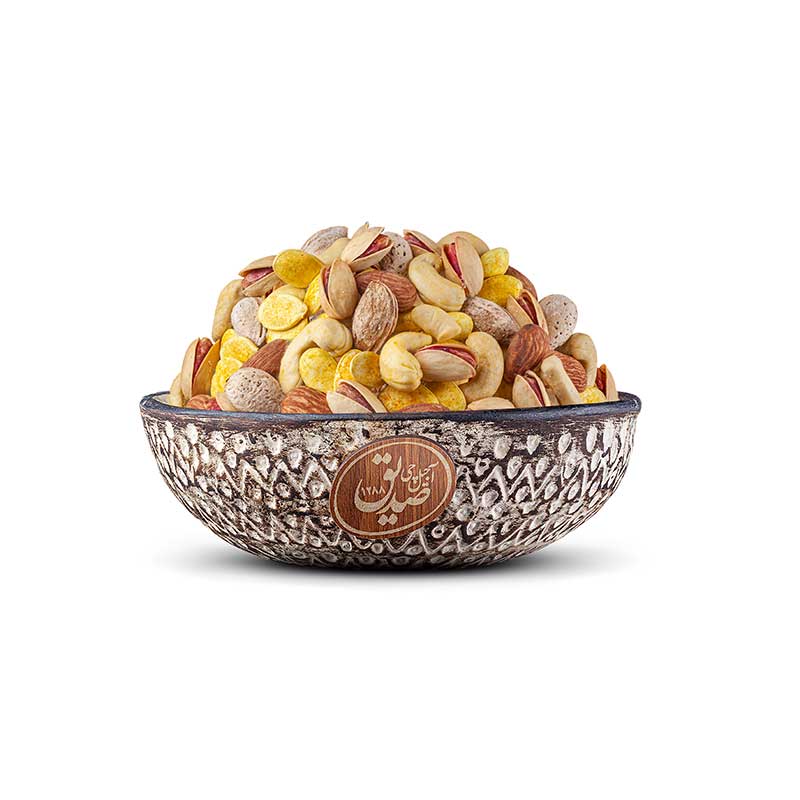 Tabriz five roasted nuts، آجیل پنج مغز تبریز بوداده