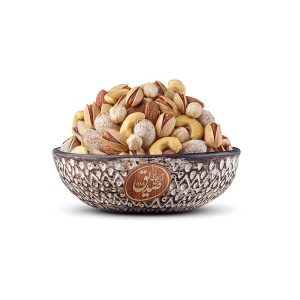 Five roasted nuts with hazelnuts، آجیل پنج مغز فندقی بوداده