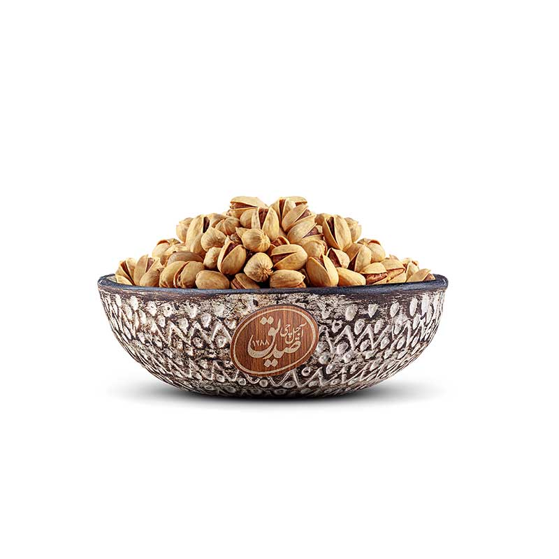 Roasted kallegochi pistachios، پسته کله قوچی بوداده