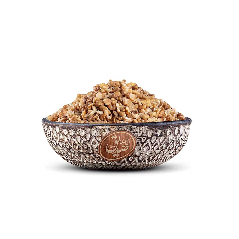 Broken walnut kernel، مغز گردو شکسته (دندانه)