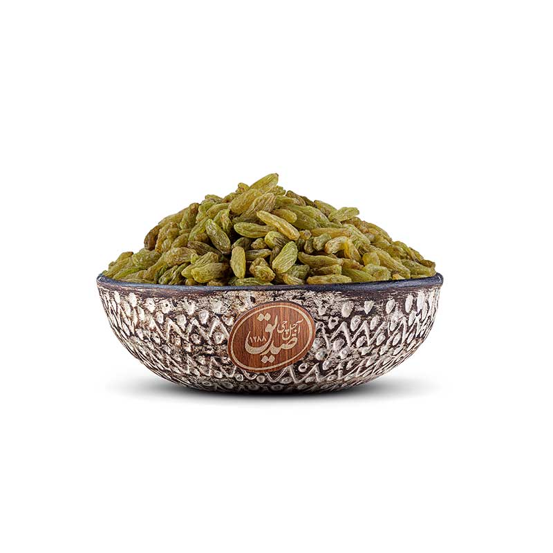 Peikami green raisin، کشمش سبز پیکامی