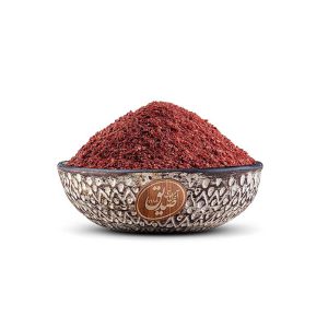Red Sumac powder morter، پودر سماق قرمز هاون کوب