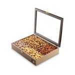 جعبه آجیل چهار مغز ویترینی