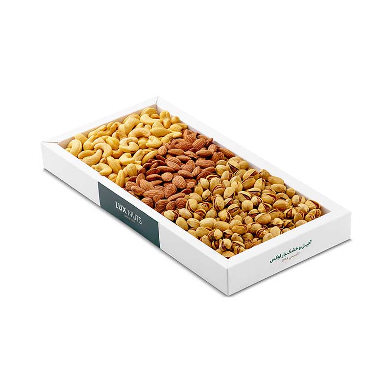 جعبه آجیل سه مغز