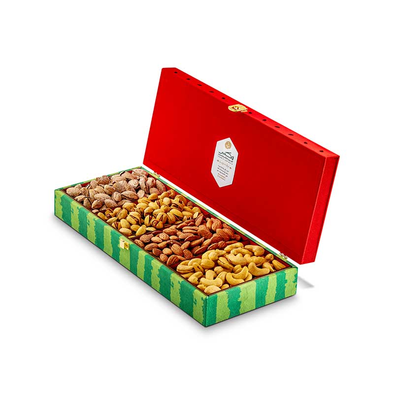 آجیل یلدایی مستطیل مخملی